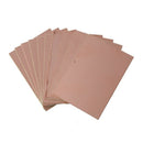 10PCS FR4 Printed Circuit Laminate Board Single Sided Copper Clad PCB Fiber