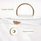 Transparent Dust Bag Clear Purse Organizer Dustproof Handbag Holder With Ma A4V8