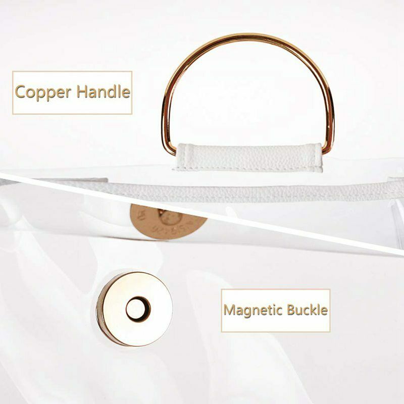 Transparent Dust Bag Clear Purse Organizer Dustproof Handbag Holder With Ma A4V8
