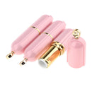 3pcs Empty Makeup Cosmetic Tubes Lipstick Lip Balm Container DIY Tools Pink