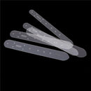 5pcs/set Acrylic Leather Belt Buckle Head End Templates Stencil Tool BX