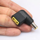 Square Female to 7.9x5.5mm Male DC Power Plug Connector for Lenovo Laptop