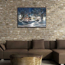 Snow View 5D Diamond Painting Embroidery DIY Cross Stitch Home Decor Gift