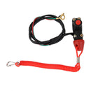 Universal Engine Emergency Stop Switch Safety Kit for 7/8'' inch Handlebar, New