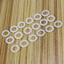 120Pcs White Rubber O-Ring Dampers Keycap Mechanical keyboard For CherryNEW