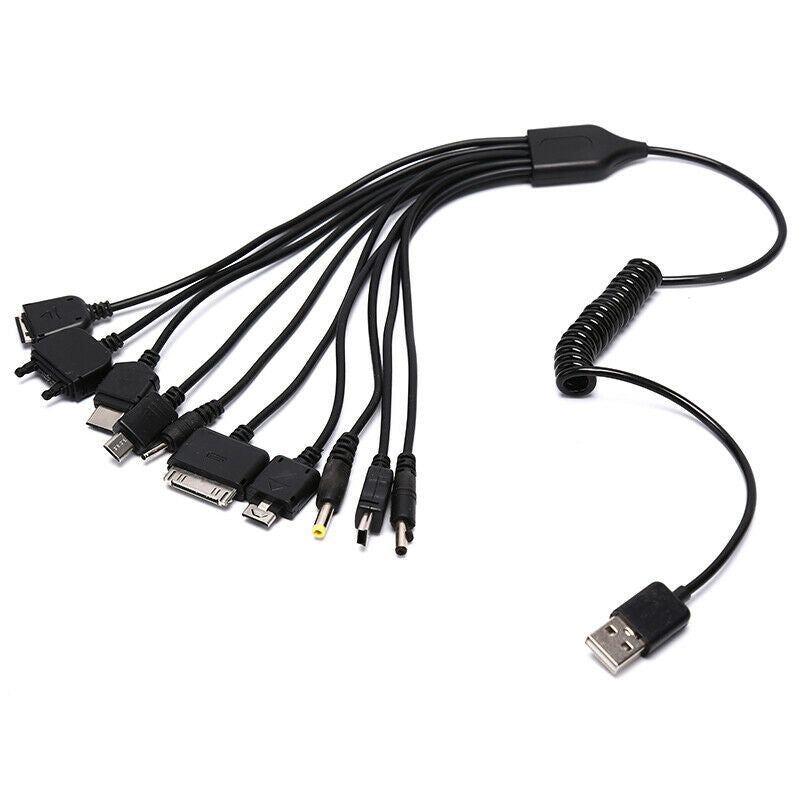 Universal 10 in 1 Multi-Function Cell Phone Game USB Charging Cable ChargME