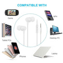 In-Ear Earphone Deep Bass Sound Stereo Music 3.5mm Wired Noise Reduction Earbuds