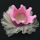 Sweet Snow Yarn Princess Baby Hair Clip Pink H4Y1