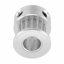 Aluminum GT2 16 Teeth 6mm Bore Timing Belt Pulley Flange Synchronous Wheel  U3Y6