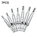 7*Door Lock Hinge Drill Bit Set Self Centering Hinge Drill Bit For Wood P GEJ