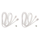 2pc 5050 3528 RGB LED Light Extension Cable Connector