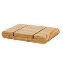 Wooden Home Bathroom Shower Soap Box Dish Plate Holder Drip Tray Case Conta