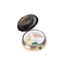 Metal Round Pill Box Medicine Organizer Container Jewellery Case Storage HoldeJR