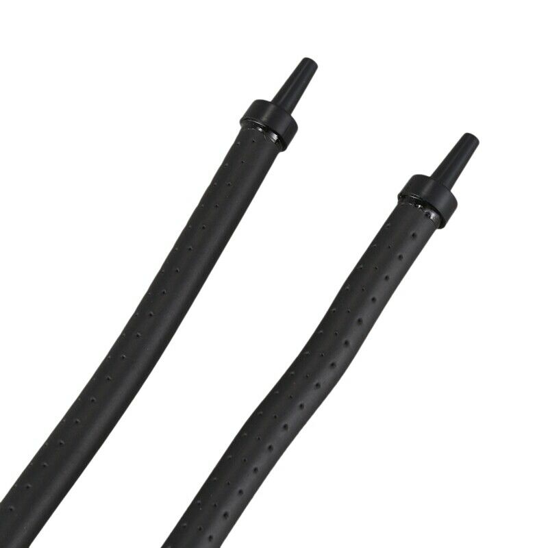 10mm Diameter Rubber Tube Aquarium Air Curtain Bubble Diffuser Black 120cm