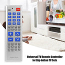 Universal TV Remote Control Oversize Key Controller for Big-button TV Sets