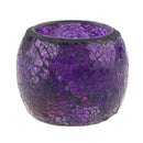 Mosaic Glass Candle Holder Bowl Tealight Votive Holder Wedding Home Decor