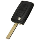 2 button Key Cover Cover Housing Key Remote for Control CITROEN C1 C2 C3 C4