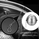 Stainless Steel Tea Infuser Sphere Strainer Locking Spice Tea Filter (S) A