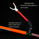 Gadget Fishing Rod Holder Adjustable Angle Pole Bracket Stretch Rotating Hand