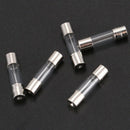 40 pieces Quick Action Type Glass Tube Fuses 0.5Amp AC 250V B6W1