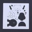 SN9F Hippo Cutting Dies Stencil DIY Scrapbooking Album Decor Paper Card Craft