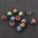 6 Pairs 12PCS Replacement Ear Tips Ear Buds 3.8mm Soft Silicone Headphone Cover