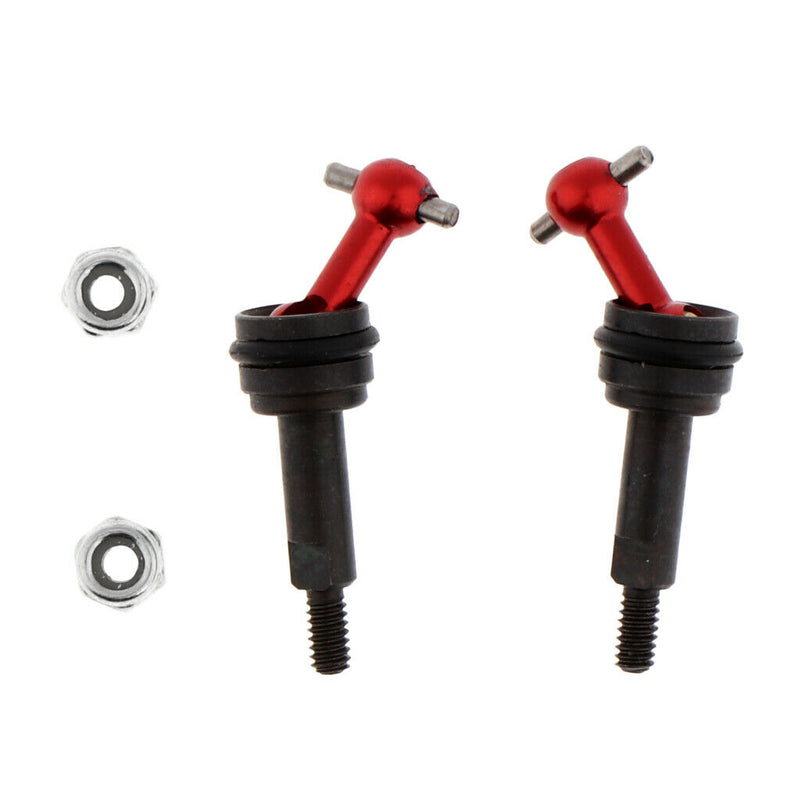 2Pcs Metal Universal Joint Drive Shaft for WLtoys K969 K989 P929 1/28 RC Car