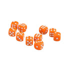 Set/100Pcs 12mm/0.47inch D6 Spot Dice for  DND RPG Games