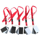 3In1`white black gray color balance card digital grey card neck strap DSLRcamera