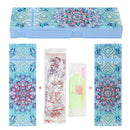 DIY Mandala Special Shaped Diamond Painting 2 Grids Pencil Storage Box Gift
