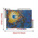 5D DIY Full Drill Diamond Painting Scenery Cross Stitch Mosaic Kits (w1137)