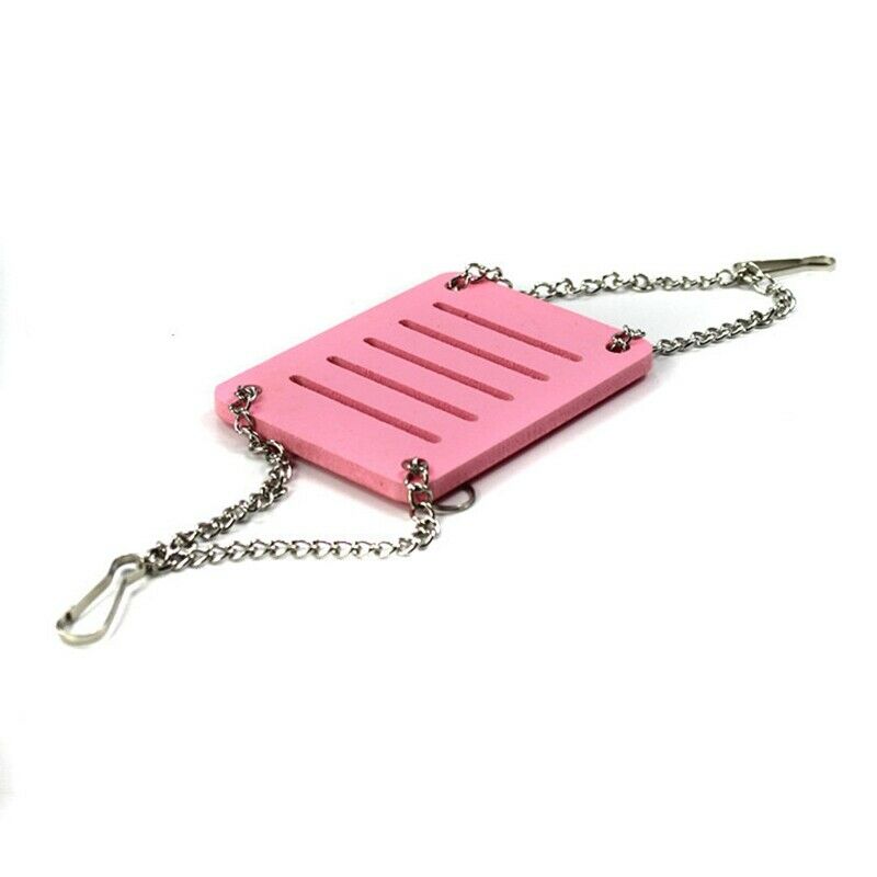 Hamster Toys Swing Hanging Gadget Wooden Cage Accessories Supplies Amuse Mo