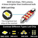Super Bright Canbus Error Free 6-Smd 3030 Chipset 41Mm 211-2 212-2 569 578
