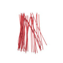 1 set of red copper 30 pcs 24AWG 10CM red color wire electronic wire double