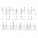 80xClear Plastic Easels Or Decorative Stand/Plate  Display Pictures 3"