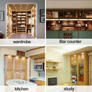warm cold infrared light and dimmable control Round remote 6X cabinet LED