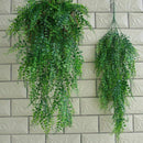 Artificial Hanging Plants 2PCS Artificial Green Ivy Vine Artificial Shrubs  S4N1