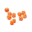 Set/100Pcs 12mm/0.47inch D6 Spot Dice for  DND RPG Games