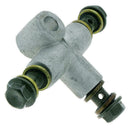 3 Way T Piece Brake Tee With 3 Male Nuts Short Union M10 3/16" New Metric P J7E3