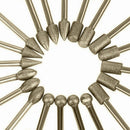 20xDiamond Burr Set Drill Bits Set for Tool Rotary Grinding Head Hot RVA