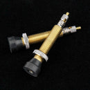 1 Pair Mountain Road Bike Bicycle Copper Metal Tubeless Presta Valve Stems