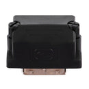DVI-I 24+5 Pin Male to VGA 15 Pin Female 90 Degree Convertor Adapter Black