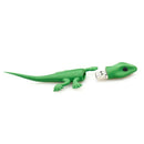 Usb 2.0 Flash Drive Cute Animal Green Gecko Lizard Shape Memory Stick Jump DM6O9