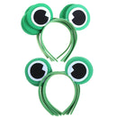 10pcs Cartoon Animals Headband Eye Fancy Dress Costume Animal Decor Green