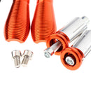 Motorcycle Telescopic Brake Clutch Levers for Yamaha R3 R25 YZF R1 R6 Orange