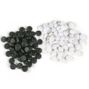 200pcs Flat Adjustment Buckle Beads Plastic Cord Plug Elastic Cord Stopper A
