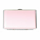 Women Pink Leather Cigarette Case Box 100's Hold For 14 Cigarettes 100mm X8L0