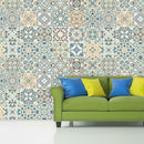 24pcs Waterproof Tiles Mosaic Wall Stickers Kitchen Bathroom Adhesive Decor