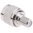 1x F Female to UHF Male Jack RF connector converter adapter BX FT