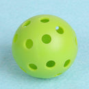 6pcs Plastic Whiffle Airflow Hollow Golf Practice Green Round Training Ball